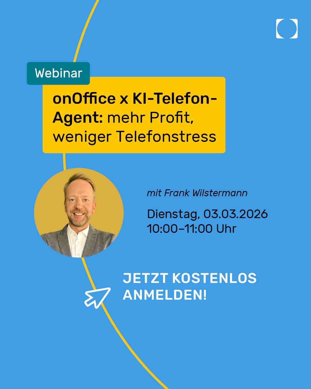 Live Webinar mit Frank Wilstermann